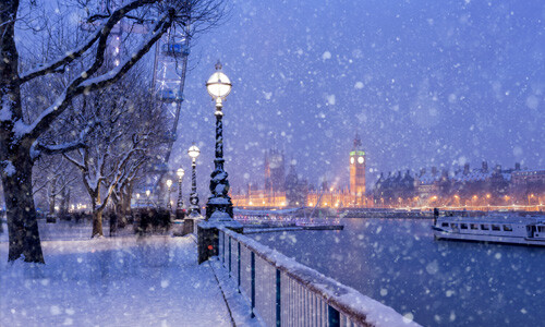 U.K. weather scene